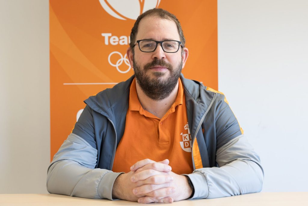 Hoofdcoach Rik Keurentjes